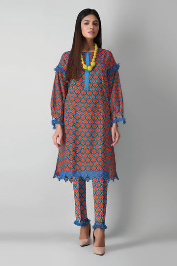 J21327 Blue Khaadi Autumn Collection 2021